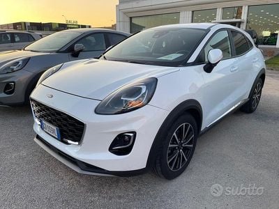 Usata Ford Puma Titanium 120 CV (88 kW) 2020 Bianco SUV