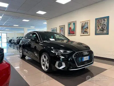 Usata Audi A3 Advanced 116 CV (85 kW) 2024 Nero Berlina
