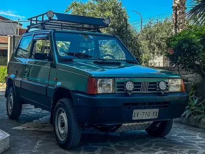 Usata Fiat Panda 4x4 Club 54 CV (39 kW) 1998 Verde Utilitaria