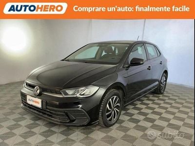 Usata VW Polo Life 95 CV (69 kW) 2022 Nero Utilitaria
