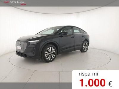 Usata Audi Q4 Sportback e-tron Advanced 69 kW (95 CV) 2023 Nero mito metallizzato SUV