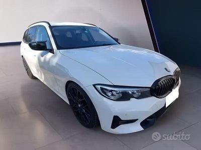 Usata BMW 320 Sport Line 190 CV (139 kW) 2020 Bianco Station wagon