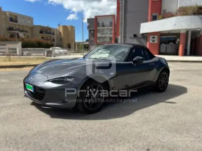 Usata Mazda MX5 Exceed 131 CV (96 kW) 2016 Grigio Cabrio