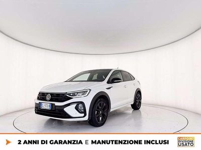 Usata VW Taigo R-line 110 CV (80 kW) 2022 Bianco SUV