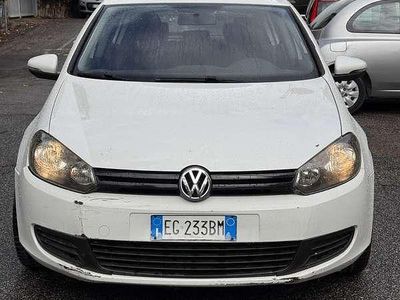 Usata VW Golf VI Highline 122 CV (89 kW) 2011 Bianco Utilitaria