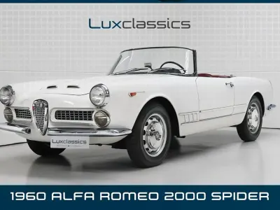 Usata Alfa Romeo 2000 115 CV (84 kW) 1960 Bianco Cabrio