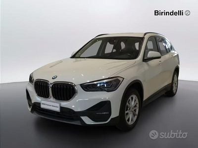 Usata BMW X1 Advantage 150 CV (110 kW) 2020 Alpinweiss iii pastello SUV