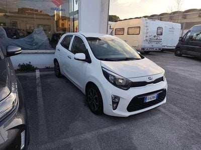 Usata Kia Picanto 67 CV (49 kW) 2018 Bianco Utilitaria