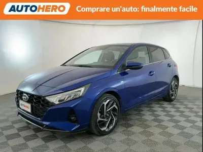 Usata Hyundai i20 101 CV (74 kW) 2023 Blu Utilitaria