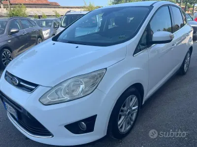 Usata Ford C-MAX Titanium 95 CV (69 kW) 2013 Bianco Monovolume