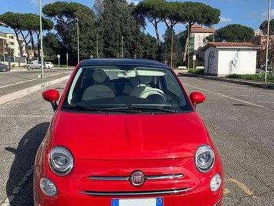 Usata Fiat 500 Lounge 69 CV (50 kW) 2019 Rosso Utilitaria