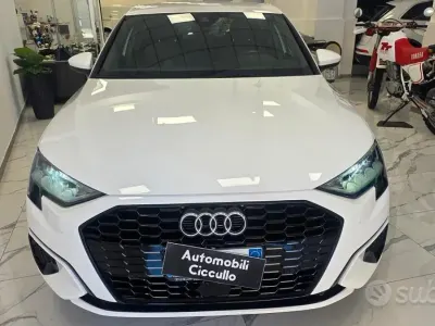 Begagnad Audi A3 Advanced 116 HK (85 kW) 2021 Vit Sedan