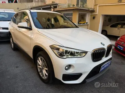 Usata BMW X1 Advantage 150 CV (110 kW) 2019 Bianco SUV