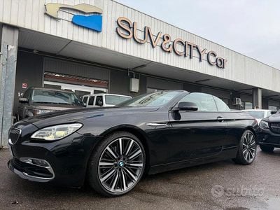Usata BMW 640 Cabriolet 313 CV (230 kW) 2017 Nero Cabrio
