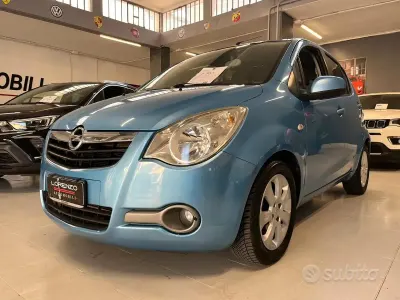 Usata Opel Agila Enjoy 94 CV (69 kW) 2010 Blu Utilitaria