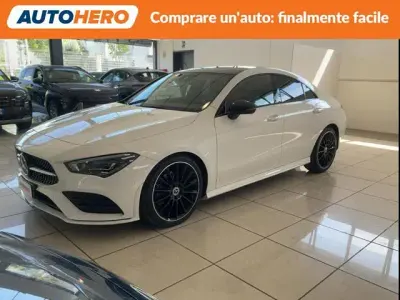Usata Mercedes CLA200 AMG line 150 CV (110 kW) 2022 Bianco Coupé