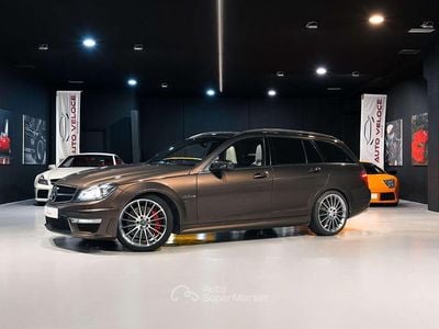 Usata Mercedes C63 AMG AMG 487 CV (358 kW) 2013 Dolomite brown metallic Station wagon