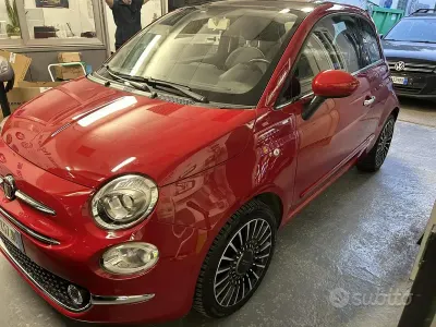 Usata Fiat 500 95 CV (69 kW) 2017 Rosso Berlina