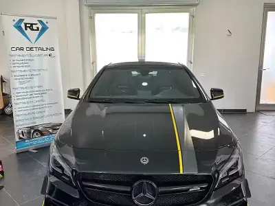 Usata Mercedes CLA45 AMG AMG 381 CV (280 kW) 2017 Nero Berlina