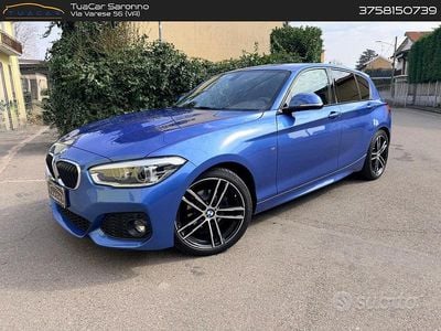 Usata BMW 116 M Sport 116 CV (85 kW) 2017 Blu Utilitaria