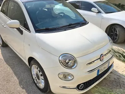 Usata Fiat 500 95 CV (69 kW) 2018 Bianco Utilitaria