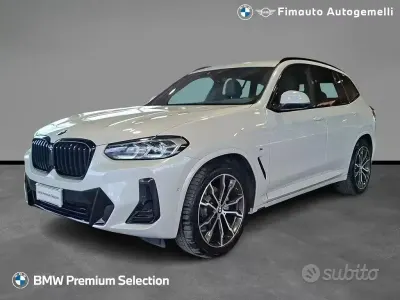 Usata BMW X3 M Sport 190 CV (139 kW) 2021 Grigio SUV