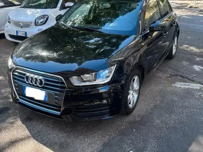 Usata Audi A1 95 CV (69 kW) 2016 Nero Utilitaria
