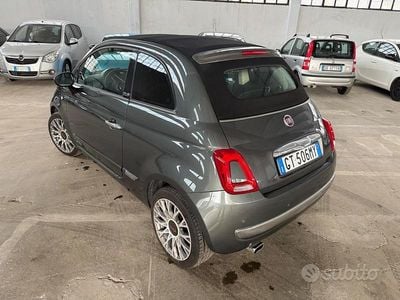Usata Fiat 500C 69 CV (50 kW) 2012 Grigio Cabrio