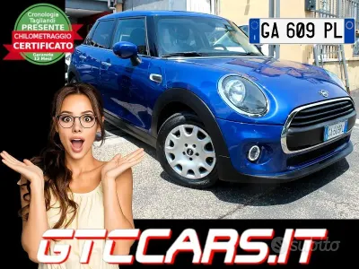 Usata Mini ONE 75 CV (55 kW) 2020 Bluazzurro Utilitaria