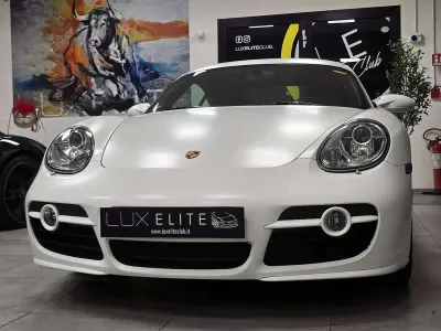 Usata Porsche Cayman 295 CV (216 kW) 2005 Bianco opaco Coupé