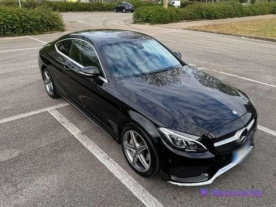 Second-hand Mercedes C220 Premium Plus 170 CP (125 kW) 2017 Negru Coupe