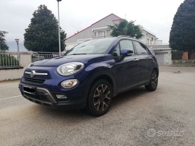 Usata Fiat 500X Cross 120 CV (88 kW) 2015 Blu SUV