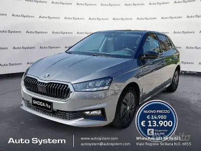 Usata Skoda Fabia Style 95 CV (69 kW) 2023 Grigio grafite Utilitaria