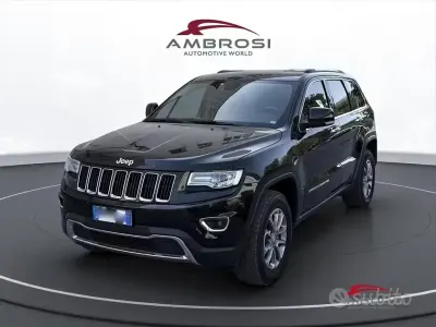 Usata Jeep Grand Cherokee Overland 250 CV (183 kW) 2016 Nero SUV