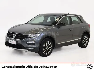Usata VW T-Roc Style 116 CV (85 kW) 2018 Grigio SUV