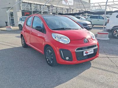 Usata Citroën C1 Feel 69 CV (50 kW) 2014 Rosso Utilitaria