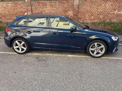 Usata Audi A3 Ambiente 110 CV (80 kW) 2017 Blu/azzurro Berlina