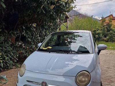 Usata Fiat 500 105 CV (77 kW) 2009 Blu Cabrio