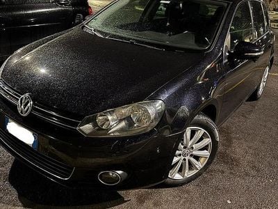 Usata VW Golf VI 105 CV (77 kW) 2011 Nero Utilitaria