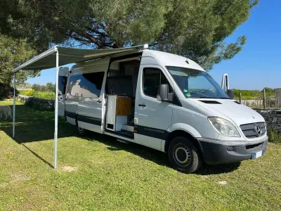 Usata Mercedes Sprinter 150 CV (110 kW) 2007 Bianco Furgone