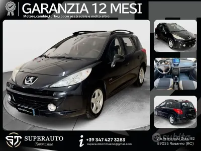 Usata Peugeot 207 95 CV (69 kW) 2009 Nero Station wagon