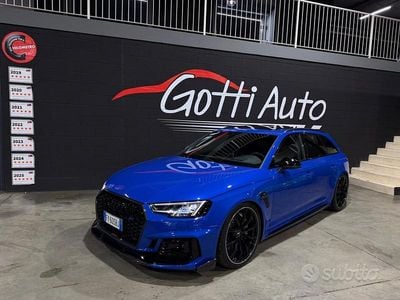 Usata Audi RS4 Sport 510 CV (375 kW) 2018 Blu Station wagon