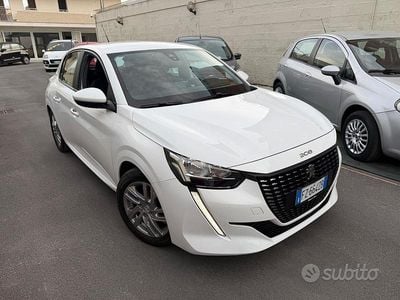 Usata Peugeot 208 74 CV (54 kW) 2020 Bianco Utilitaria