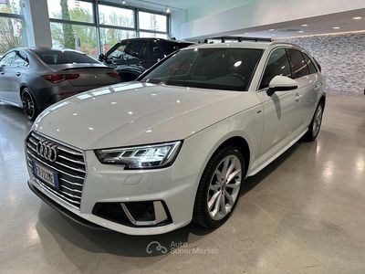 Usata Audi A4 S-Line 150 CV (110 kW) 2019 Bianco Station wagon