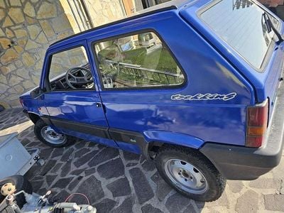 Usata Fiat Panda 4x4 Trekking 50 CV (36 kW) 1994 Blu Utilitaria