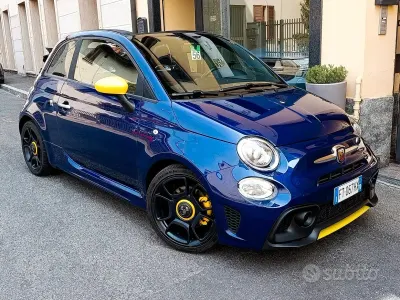 Usata Abarth 595C Pista 160 CV (117 kW) 2019 Blu Cabrio