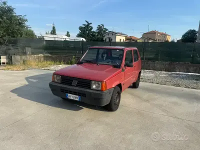 Usata Fiat Panda 54 CV (39 kW) 2001 Rosso Berlina