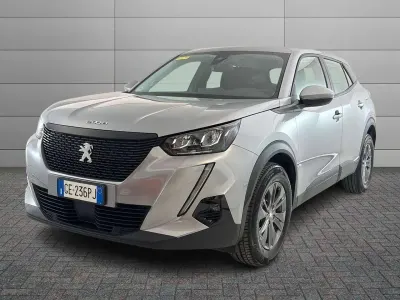 Usata Peugeot 2008 Active 110 CV (80 kW) 2021 Grigio SUV