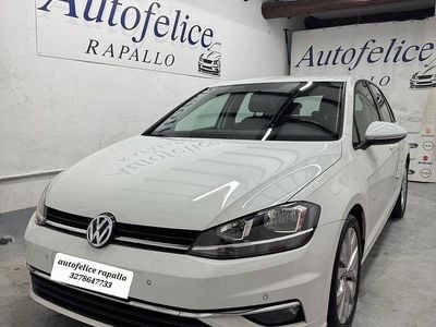 Usata VW Golf VII Executive 115 CV (84 kW) 2017 Bianco Berlina