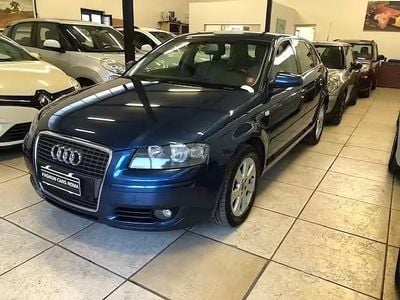 Usata Audi A3 Ambiente 102 CV (75 kW) 2008 Blu Utilitaria
